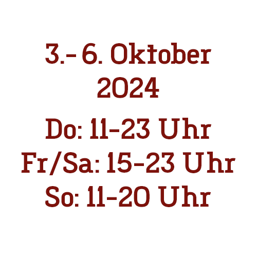 Weinfest Leverkusen 2024 vom 3. - 6. Oktober am Rheinufer des Neuland-Park Leverkusen