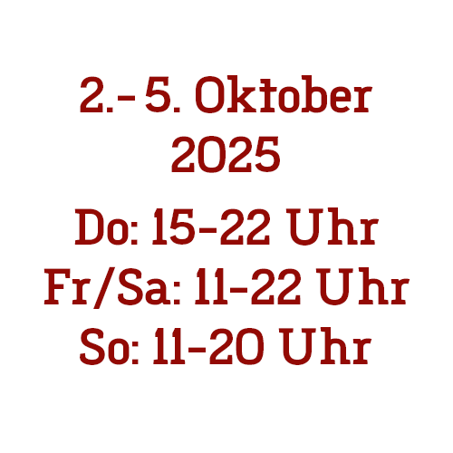 Weinfest Leverkusen 2.10. bis 5.10.2025 im Neuland-Park Leverkusen Öffnungszeiten